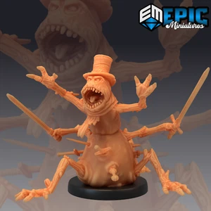 6K Resin 32mm Epic Miniatures Animated Snowman Rampage (Medium) for D&D - Picture 1 of 1