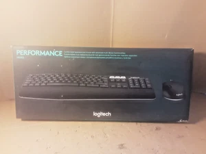Logitech MK850 Multi-Device Wireless Keyboard & Mouse Combo Palm Rest UK BOXED - Picture 1 of 20