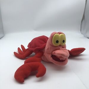 Sebastian Little Mermaid crab plush stuffed animal toy