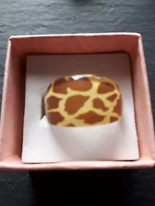 Brand new animal print childs ring size S.5! Childrens kids costume jewellery! - Picture 1 of 3