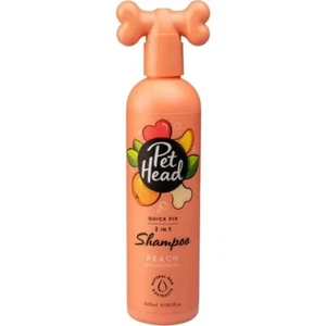 New!! Pet Head Quick Fix 2 in 1 Shampoo for dogs- Peach w/ Argan Oil 300ml - Picture 1 of 1