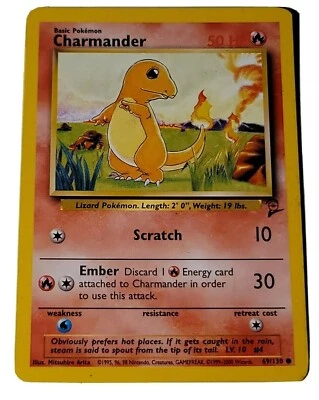  Charmander Base Set 2 - 69/130 Pokemon Card  - Image 1 of 4