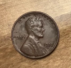 1955 D - Lincoln Wheat Penny - Denver Mint - 95% Copper Rare Coin… - Picture 1 of 3
