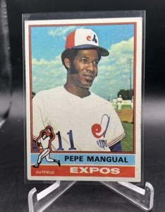 1976 Topps #164 Pepe Mangual Montreal Expos EX-NM (A) - Picture 1 of 2