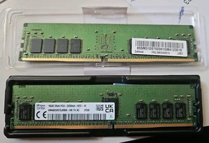 2x Lenovo 16GB DDR4 3200Mhz 5M30V06910 ECC - Bild 1 von 1