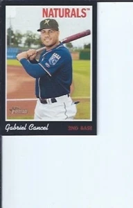 Gabriel Cancel 2019 Topps Heritage Minors Black Parallel #ed / 50 - Picture 1 of 2