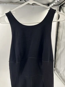 Women’s Nike Yoga DriFit Tightfit Black Unitard/Bodysuit Sz XL Strappy Back - Picture 1 of 8