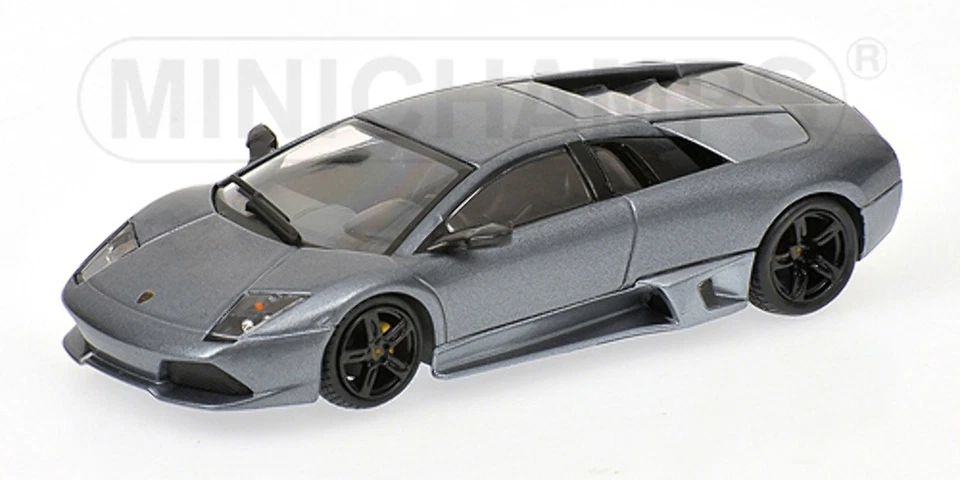 Lamborghini Murcielago LP 640 2006 Grigio Avalon metallico 1/43 Minichamps NEU
