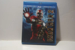 Iron Man 2 (Blu-ray/DVD/Digital Copy, 3-Disc Set Marvel Disney Robert Downey JR - Picture 1 of 4