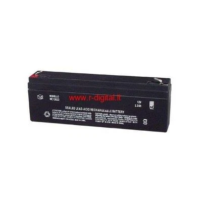 R2DIGITAL BATTERIA 12v 2.2Ah PIOMBO RICAMBIO SIRENA ANTIFURTO & EMERGENZA CASA UFFICIO