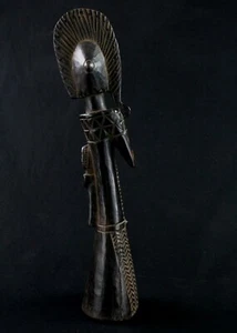 Art Africain African Doll Afrique - Très Grande Poupée Mossi Burkina - 51 Cms ++ - Foto 1 di 12