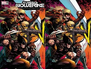 THE X LIVES OF WOLVERINE #1 TYLER KIRKHAM 2 PACK UNKNOWN ILLUMINATI EXCLUSIVE (1 - Foto 1 di 4