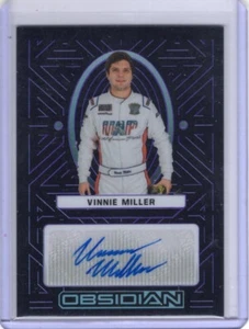 2023 Chronicles #VM Vinnie Miller Obsidian Auto Electric Etch Purple 47/49 - Picture 1 of 1