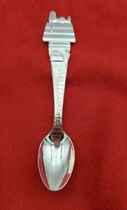 Cuchara infantil Silverplate Snoopy de Lunt nunca usada stock de tienda #11189 - Imagen 1 de 7