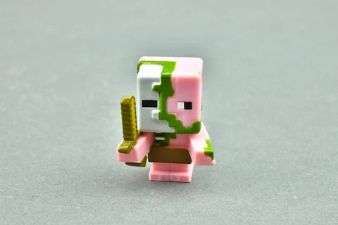 Minecraft - Zombie Pigman - Mattel Mini Figure 1" Mojang Cover