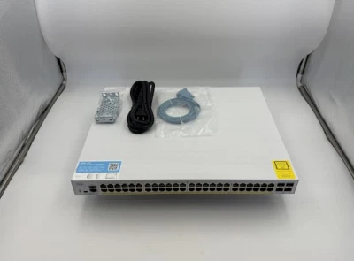 Cisco Business CBS350-48FP-4X-NA 48 Port Rack Mountable Switches - Image 1 of 4