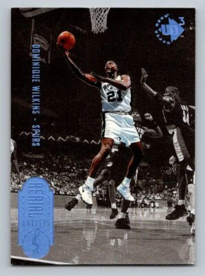 1996 Upper Deck UD3   #51 Dominique Wilkins  San Antonio Spurs - Image 1 of 2