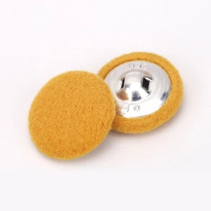 12X Round Fabric Covered Metal Shank Sewing Buttons for Suits Dress Coat Buttons - Picture 1 of 27