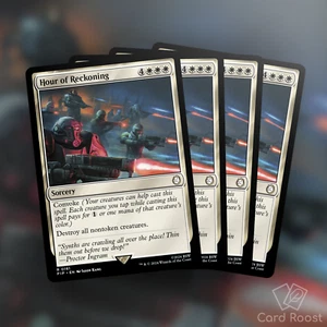 MTG Magic x4 Hour of Reckoning 0161 Universes Beyond: Fallout PIP Playset - Picture 1 of 1