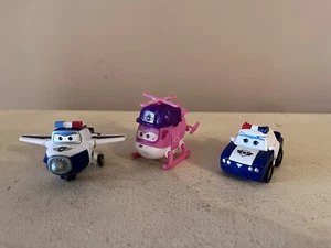 Super wings Mini Figures Toy Bundle x3 Paul & DIzzy 2” - Picture 1 of 5