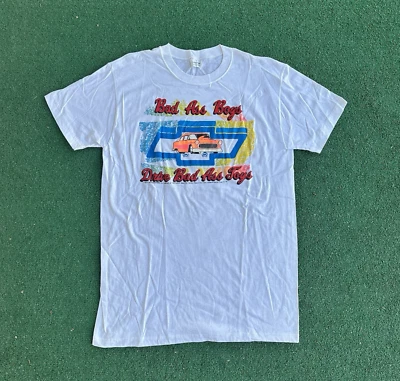 Camiseta blanca Chevy de colección años 90 Bad Ass Boys Drive Bad Ass Toys para hombre L Foto 1 de 4