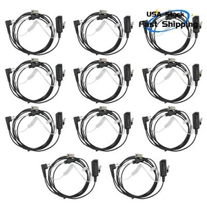 10PCS Security Earpiece Compatible with CP200 CP185 CP140 CLS1110 RDM2070D Radio - Afbeelding 1 van 5