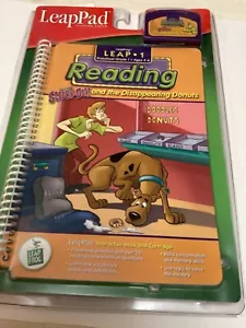 Leap Frog,Reading,Preschool,Grade 1 Cartoon Network Book & Cartridge Scooby Doo - Picture 1 of 2