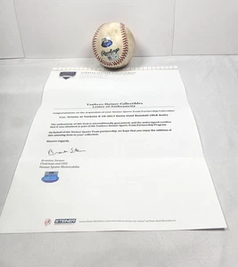 2017 New York Yankees Game Used Baseball with Steiner COA Judge's Rookie Year - Picture 1 of 9