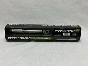 Pittsburgh 1/4 Inch Professional Drive Click Type Ratcheting Torque Wrench - Picture 1 of 6
