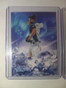 BBM Shohei Otani 2016 CROSS FREEZE Fighters Angels Dodgers Nippon NBL MLB RARE - Picture 1 of 2