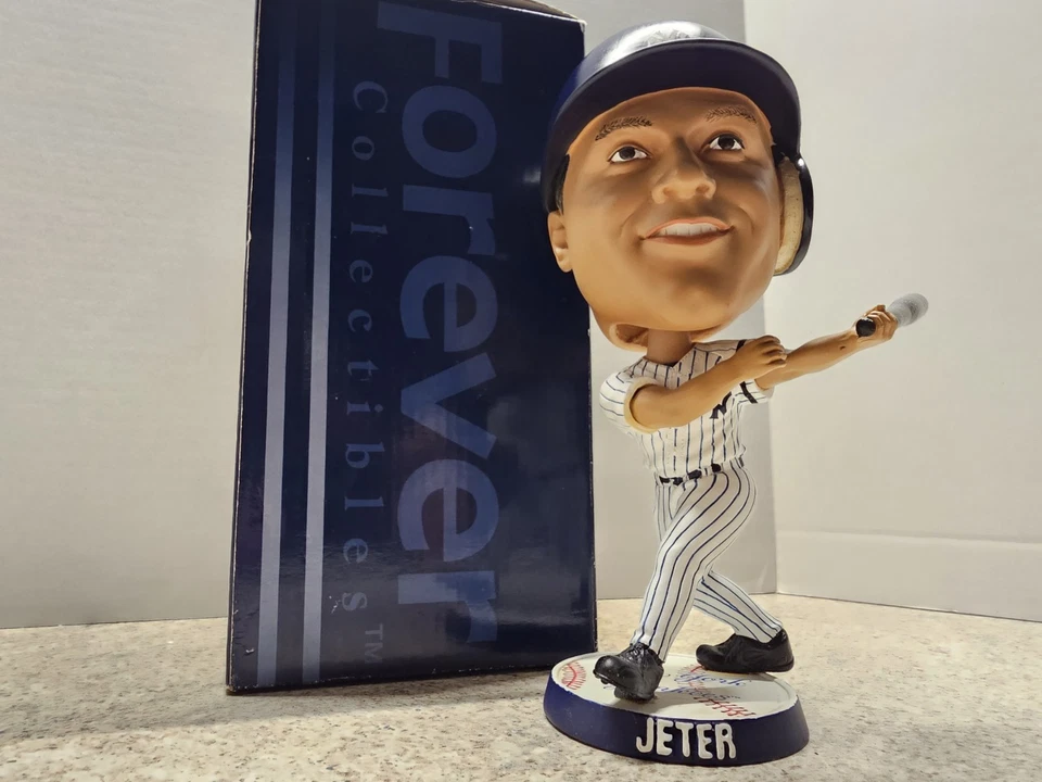Derek Jeter New York Yankees MLB 2007 Forever Collectibles FOCO Big Heads Foto 1 de 4