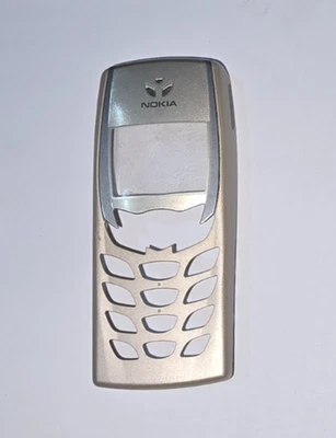 Carcasa Fascia Delantera Original Nokia 6510 Plateada Grado A/B Foto 1 de 2