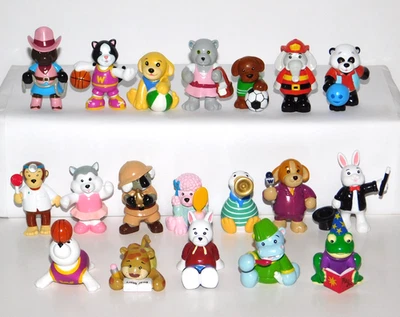 Lot 19 Ganz WEBKINZ PVC Collectible HTF Toy Figures Series 1 & 2 NO DUPS - Image 1 of 4