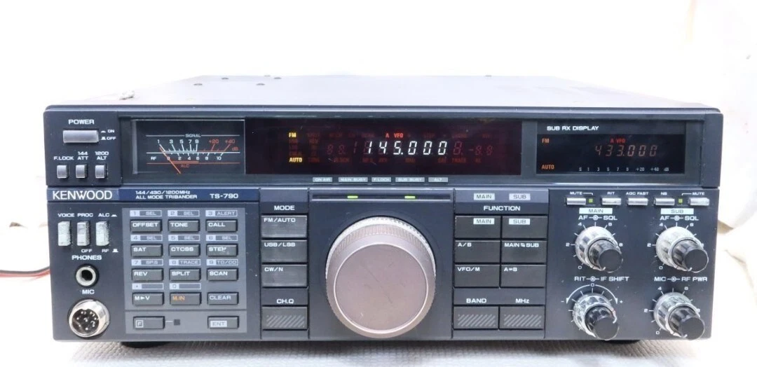 j*r様 KENWOOD TS-790 トランシーバー 中古品 TS-790中古品（1200MHZ