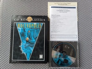 Noctropolis CD-ROM Classics (Juego PC, 1996) Completo - Imagen 1 de 5