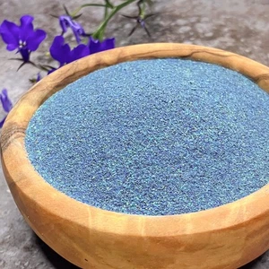 Polvere di Shattuckite schiacciata, Azurite, Malachite, 0,25 mm per intarsio, resina arte - Foto 1 di 5