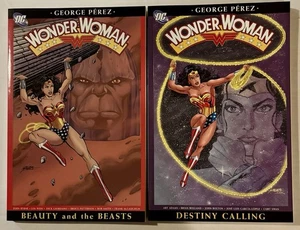 Wonder Woman Vol 3: Beauty and the Beasts & Vol 4: Destiny Calling George Perez - Picture 1 of 4