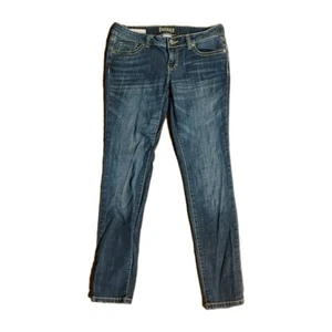 Decree Stretch Denim Legging Jeans Damen 9 blau niedriger Bund dunkle Waschung Baumwollmischung - Bild 1 von 6