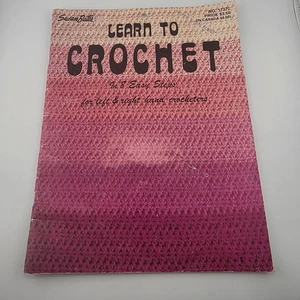 Libro artesanal vintage de Susan Bates Aprende a tejer en 8 sencillos pasos - Imagen 1 de 4