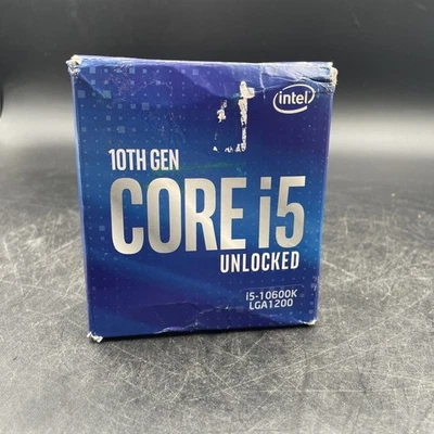 Intel Core I5-10600k 4.1ghz Six-core Unlocked Desktop Processor LGA 1200 Socket - Image 1 of 4