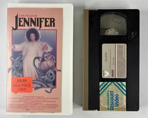 Jennifer VHS 1985 Vestron Lisa Pelikan Horror Ex Rental Cut Box - Picture 1 of 6