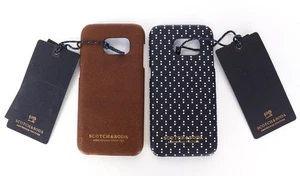 SCOTCH & SODA Ams Couture Men Phone Case OS Samsung Galaxy S7 Cow Leather 2Piece - Picture 1 of 6