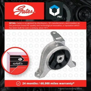 Engine Mount fits VAUXHALL ZAFIRA B 1.7D Right 08 to 14 Mounting Gates 24427298 - Picture 1 of 4
