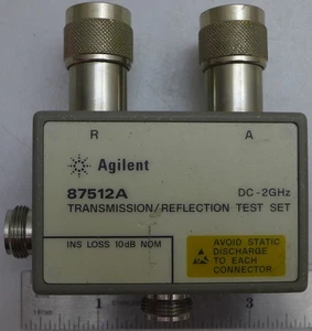 Agilent 87512A DC-2GHz Transmission / Reflection Test Set #1 - Picture 1 of 4