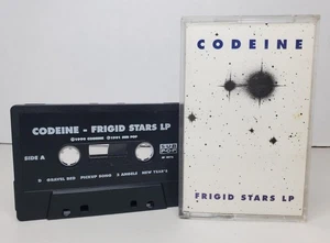 CODEINE - FRIGID STARS LP (1991) Cassette Album~RARE Black Tape~SubPop~EXCELLENT - Picture 1 of 8