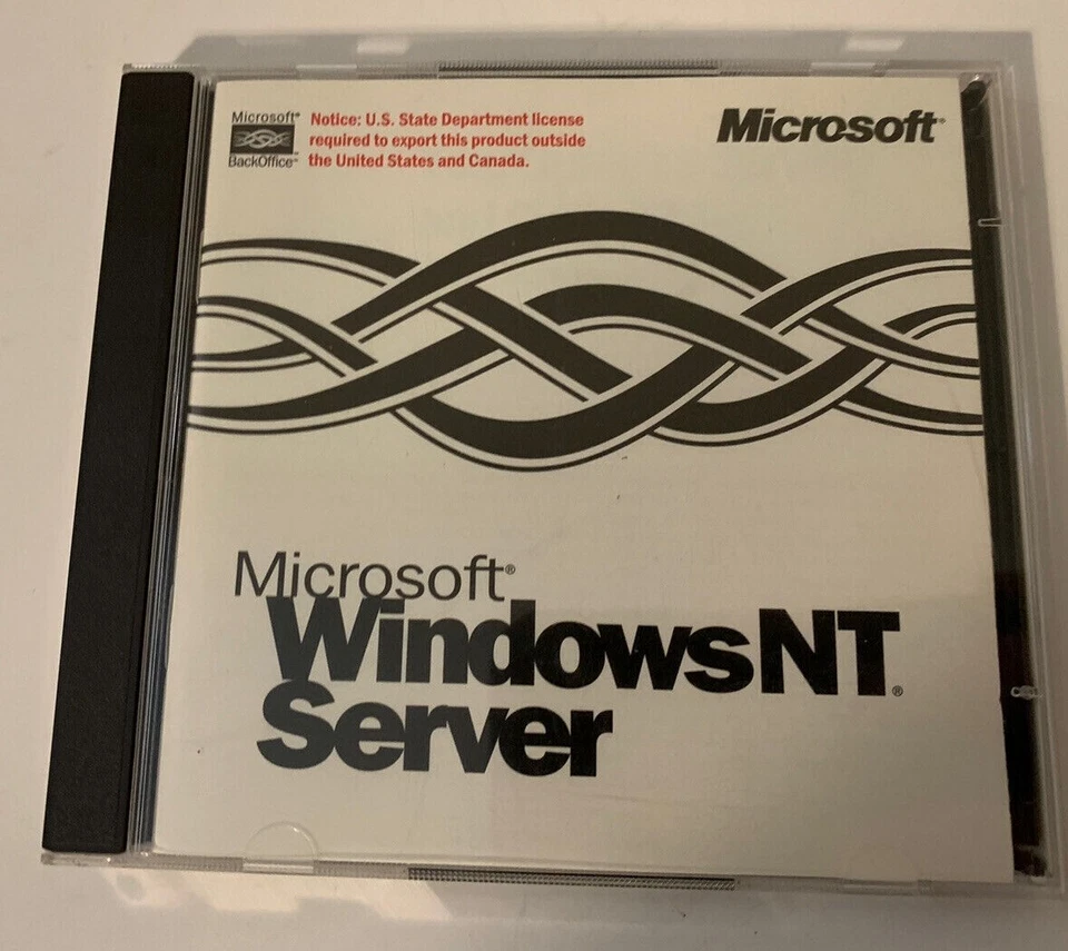 Microsoft Windows NT Server 4.0 CD & Key - Image 1 of 1