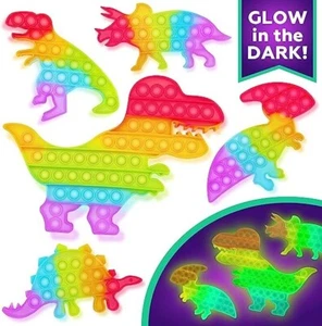 Dinosaurier Fidget Multipack - Leuchten im Dunkeln - Bild 1 von 4