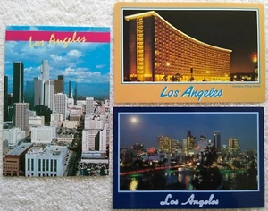 Lotto cartoline d'epoca Los Angeles California centro città - Foto 1 di 2