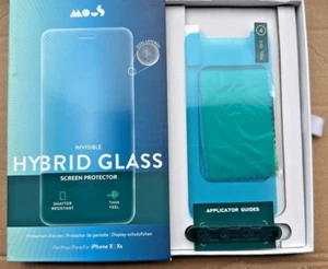Mous Hybrid Screen Protector for iPhone X and iPhone XS Thin Feel Shatter Resist - Picture 1 of 4
