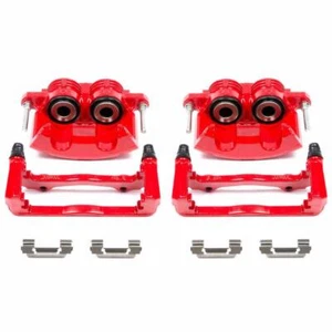PowerStop S4692 Red Powder Coated Calipers - Picture 1 of 8